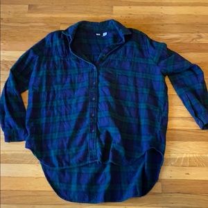 Urban Outfitters oversized boyfriend flannel